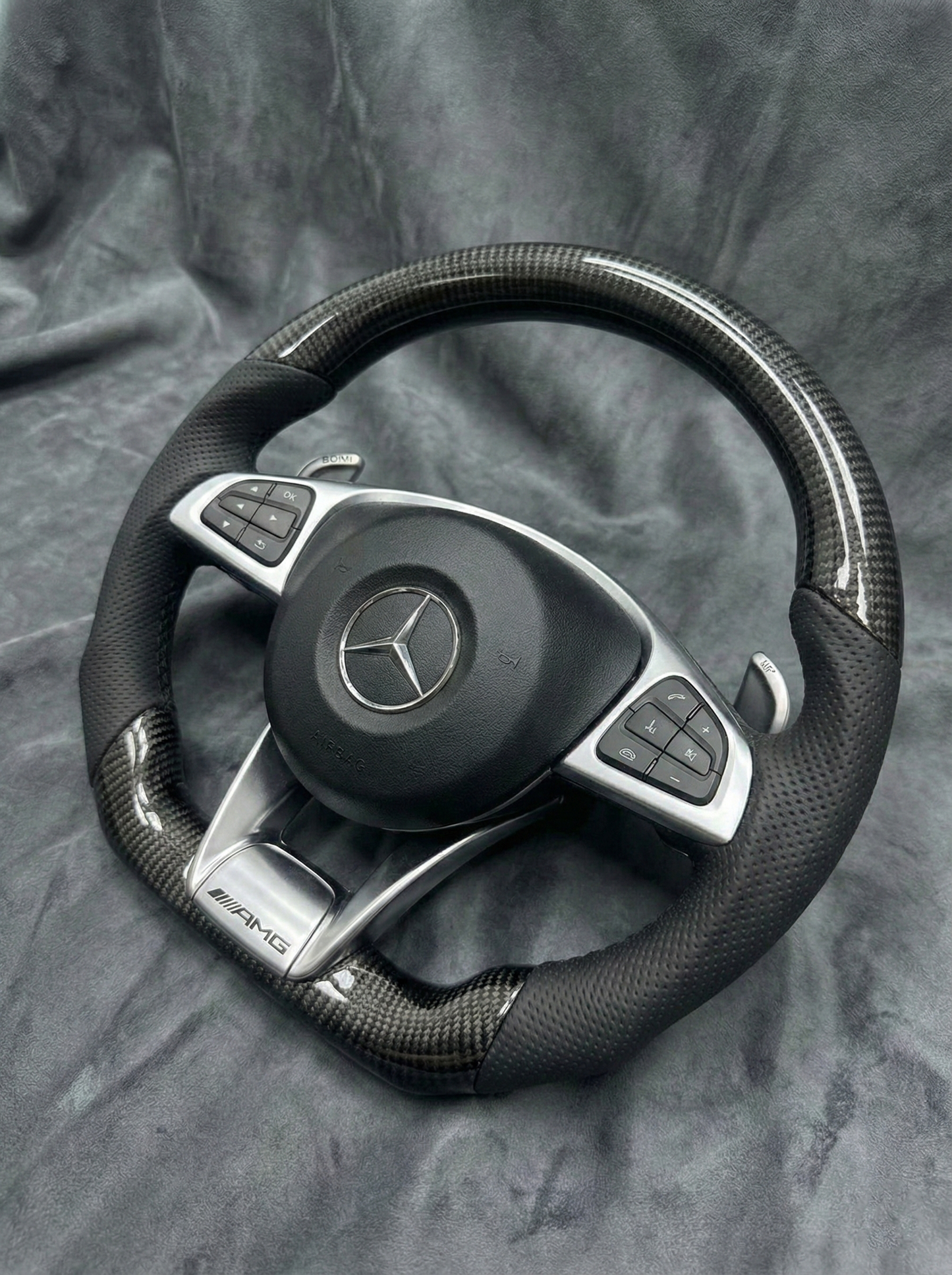 Custom Steering Wheel Mercedes Benz