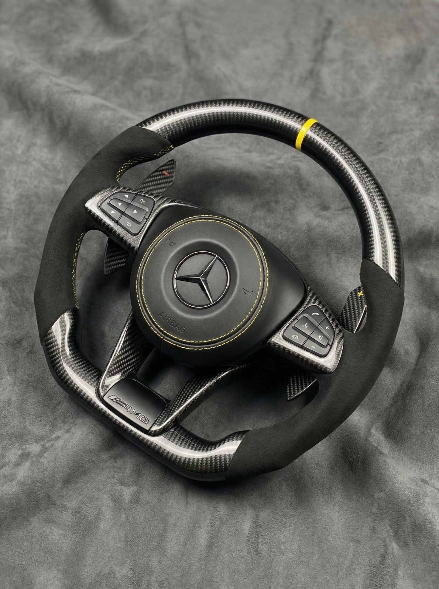 Custom Steering Wheel Mercedes Benz