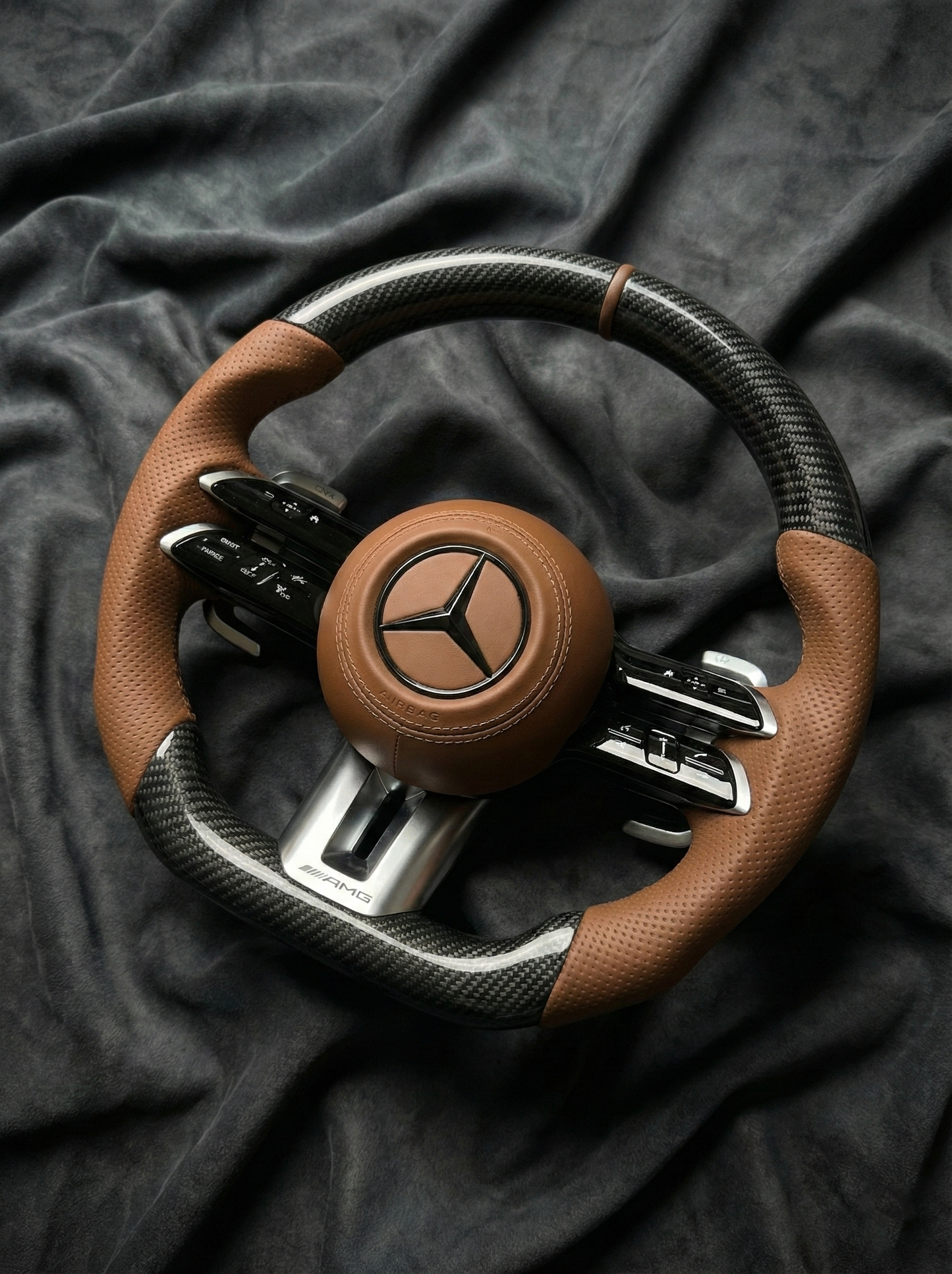 Custom Steering Wheel Mercedes Benz