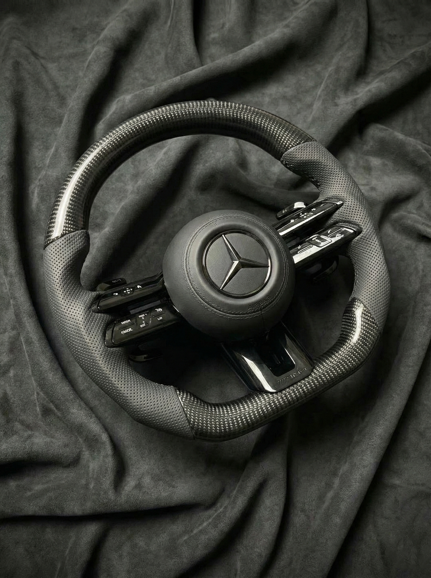 Custom Steering Wheel Mercedes Benz
