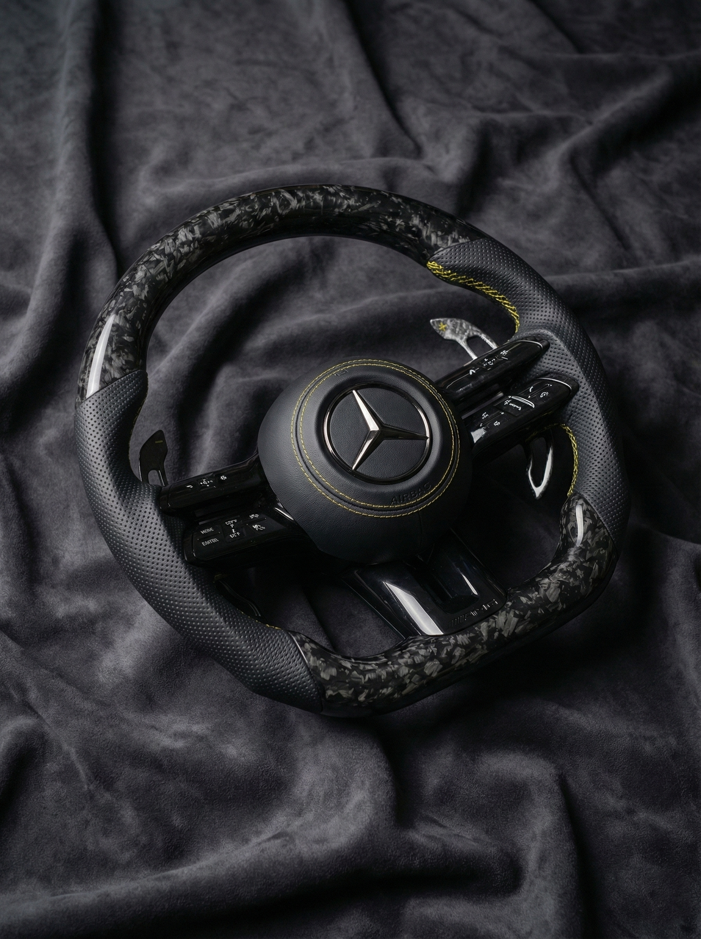 Custom Steering Wheel Mercedes Benz