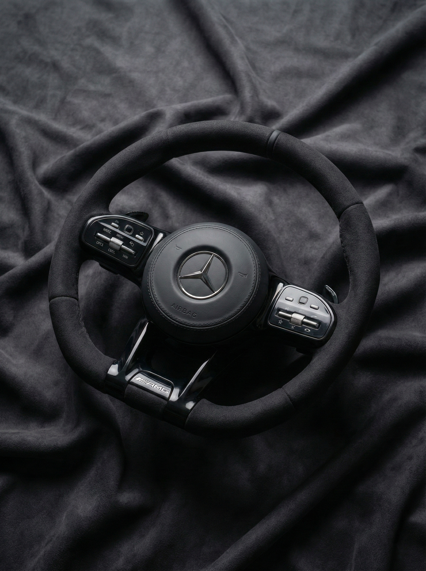 Custom Steering Wheel Mercedes Benz