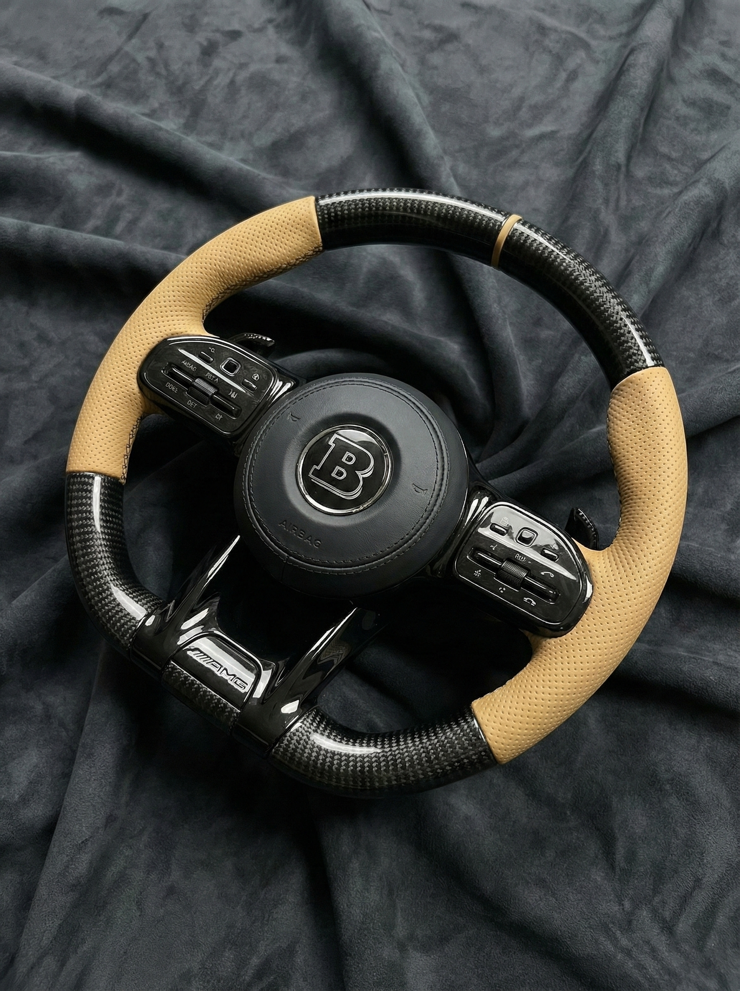 Custom Steering Wheel Mercedes Benz