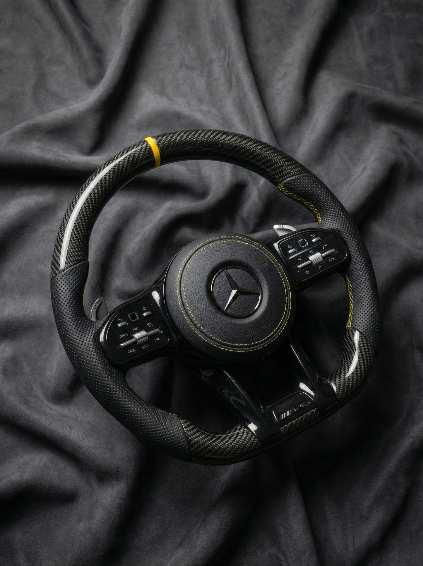 Custom Steering Wheel Mercedes Benz