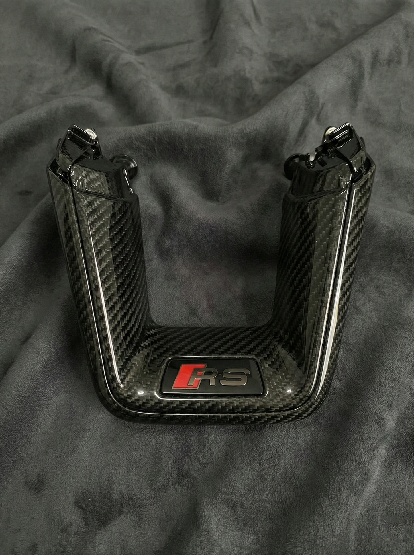 OEM Audi C8 Trim+Buttons Frame (Gloss Carbon)