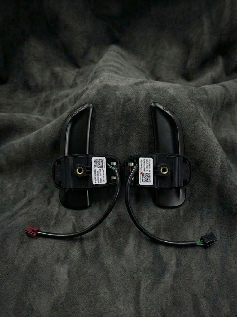 OEM AMG SHIFT PADDLES BLACK MATTE MERCEDES BENZ