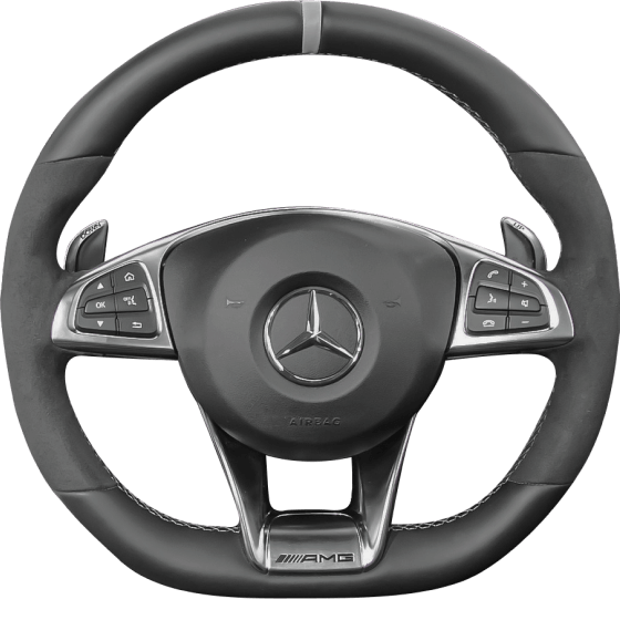 Mercedes-Benz steering wheel from 2016