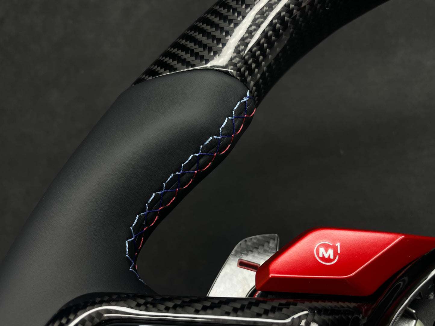 BMW CARBON FIBER STEERING WHEEL