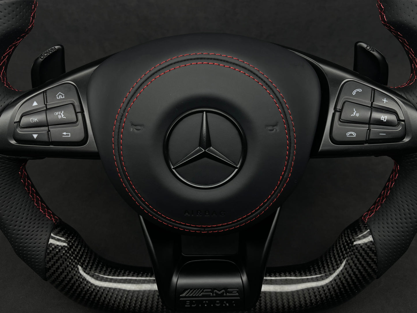Custom Steering Wheel Mercedes Benz