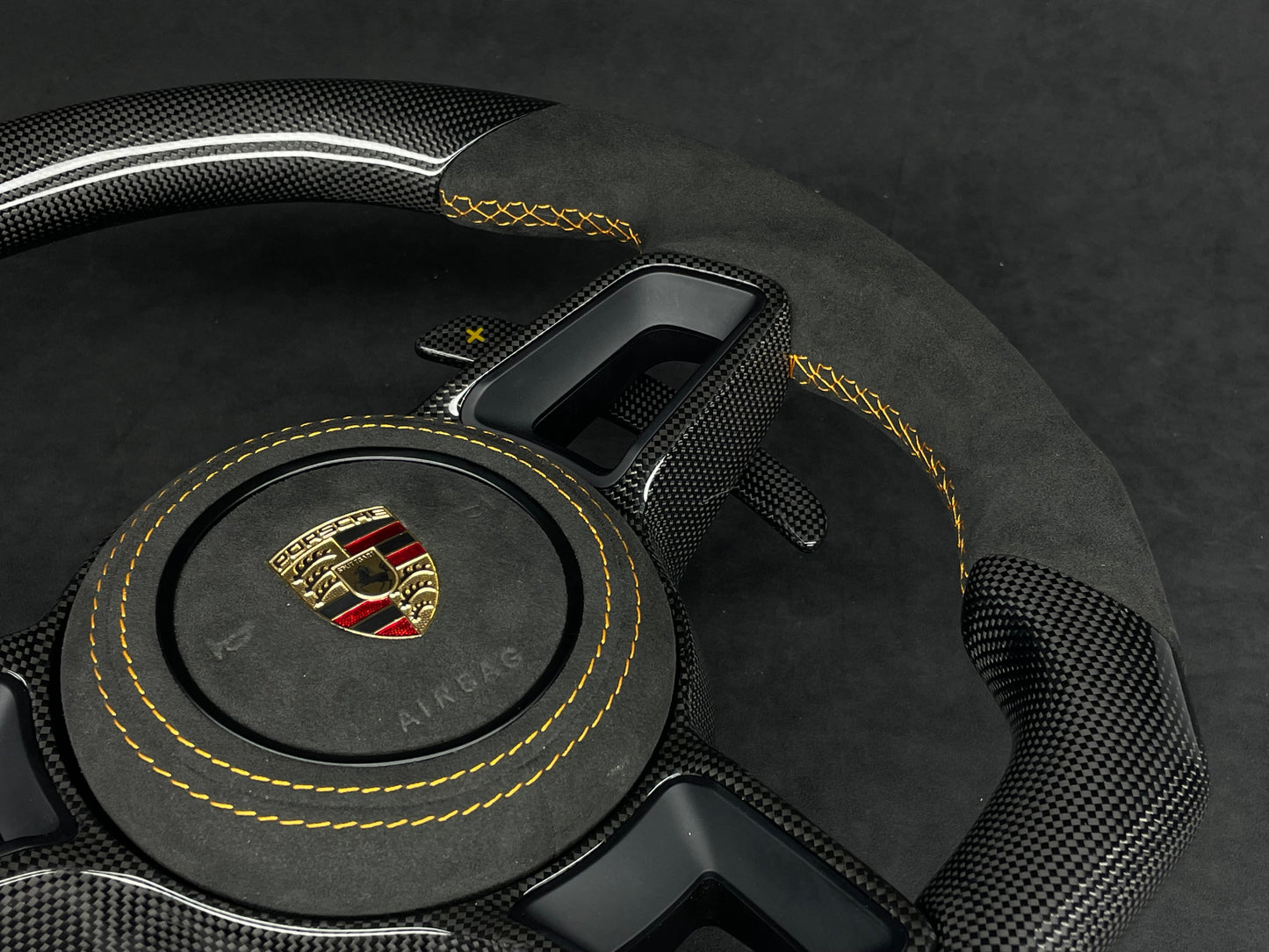 Custom Steering Wheel Porsche