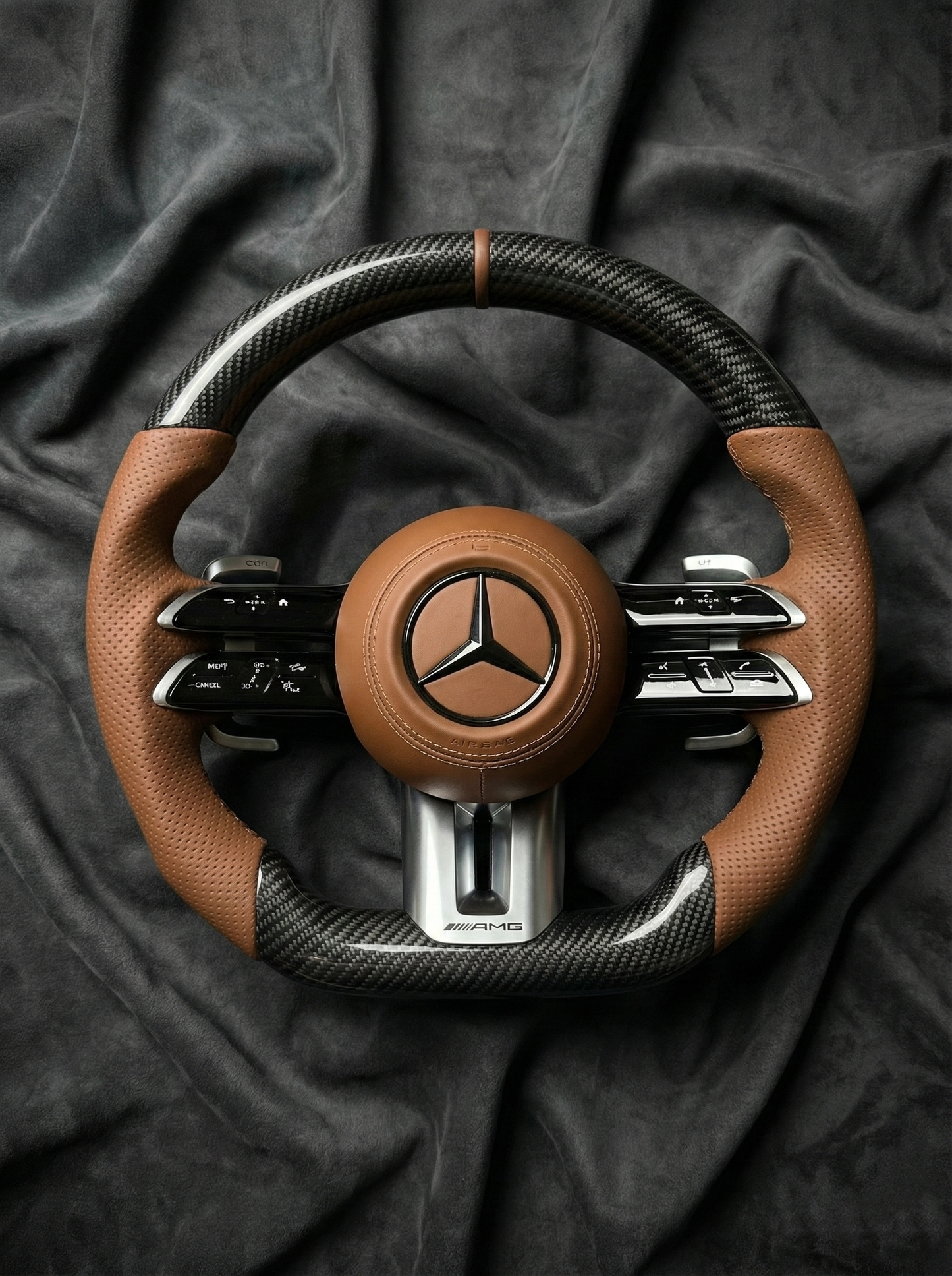 Custom Steering Wheel Mercedes Benz