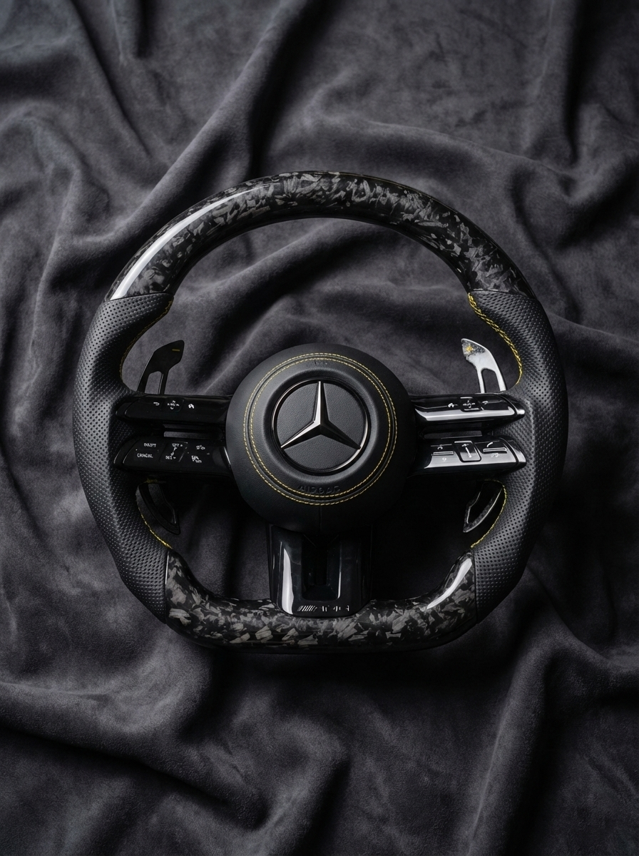 Custom Steering Wheel Mercedes Benz
