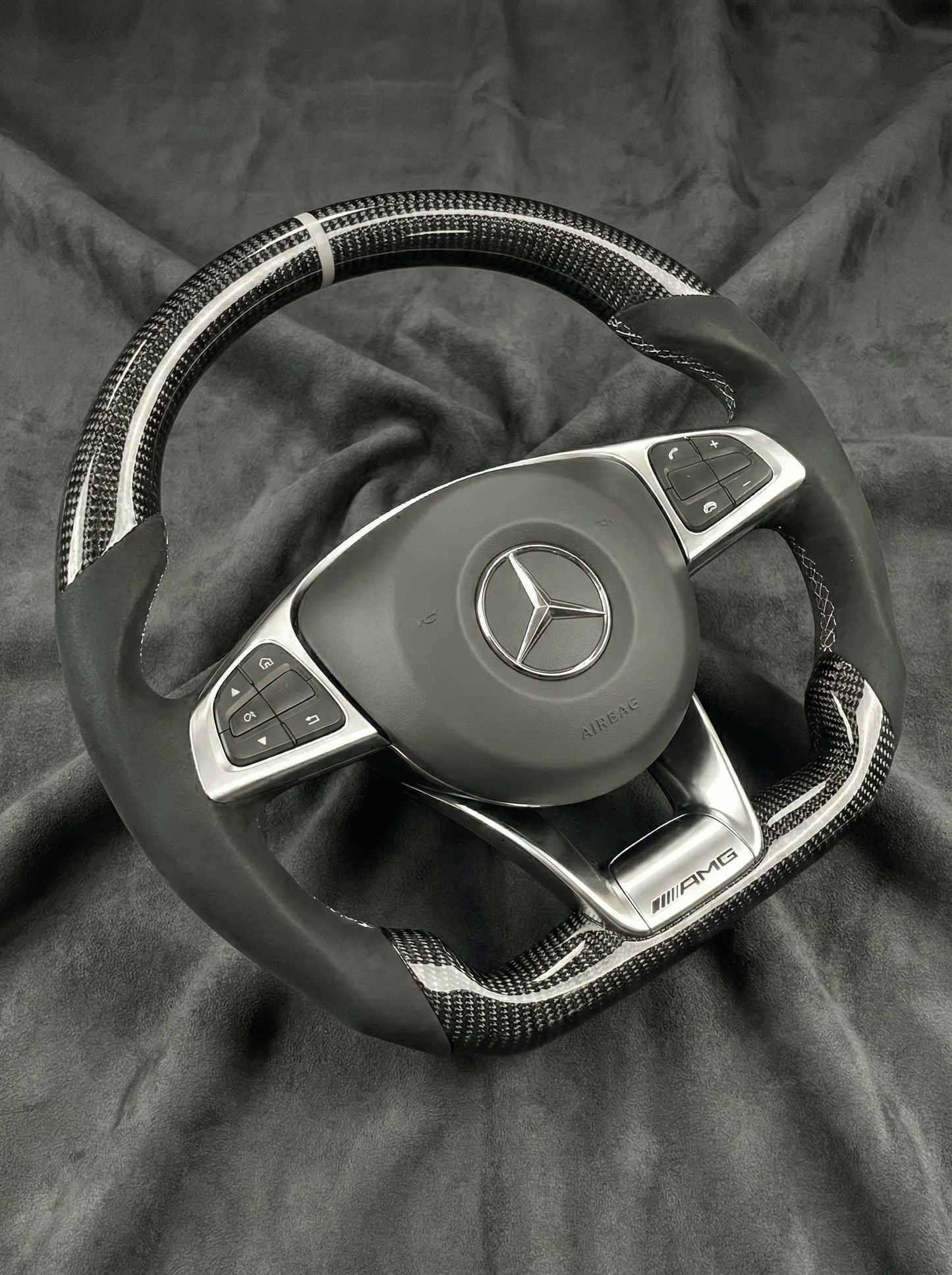 Custom Steering Wheel Mercedes Benz