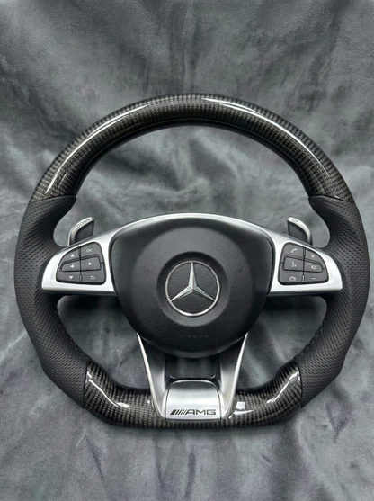 Custom Steering Wheel Mercedes Benz