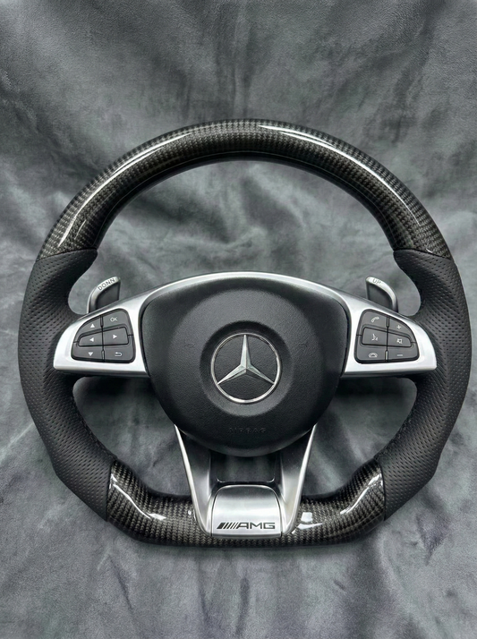 Custom Steering Wheel Mercedes Benz