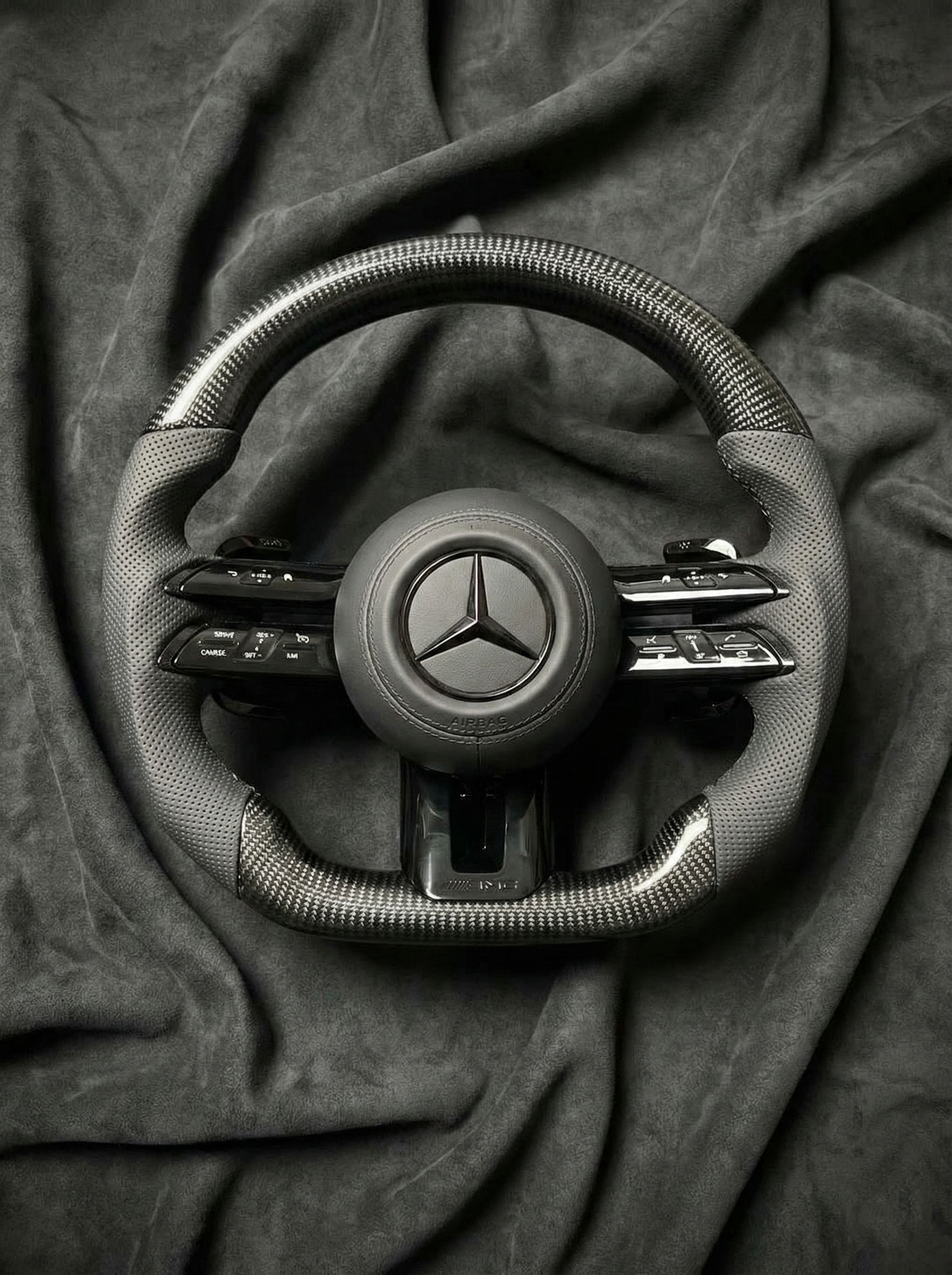 Custom Steering Wheel Mercedes Benz
