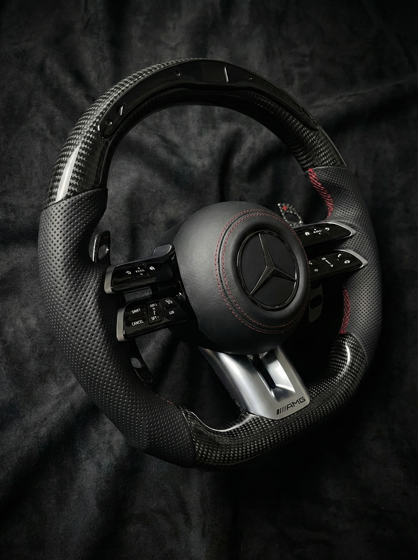 Custom Steering Wheel Mercedes Benz