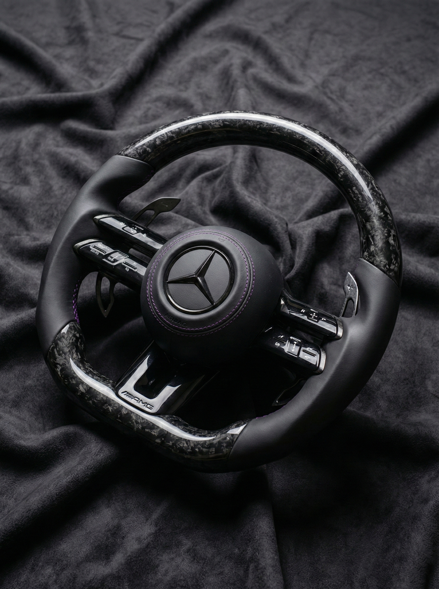Custom Steering Wheel Mercedes Benz