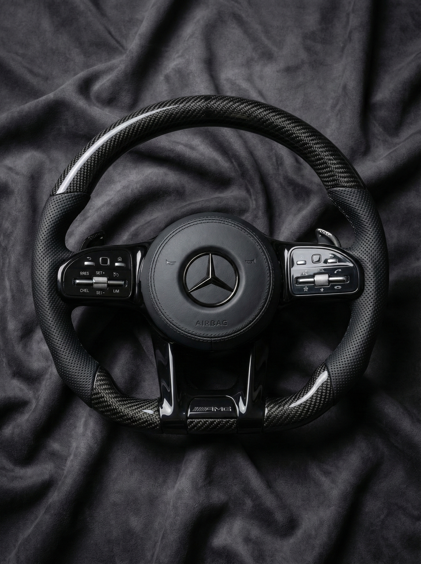 Custom Steering Wheel Mercedes Benz