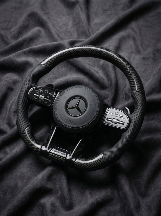 Custom Steering Wheel Mercedes Benz