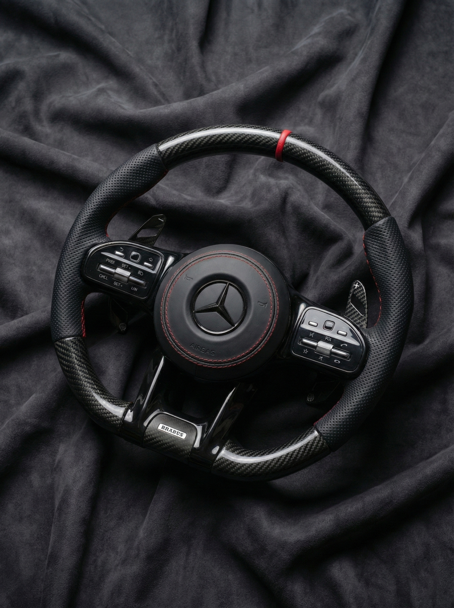 Custom Steering Wheel Mercedes Benz