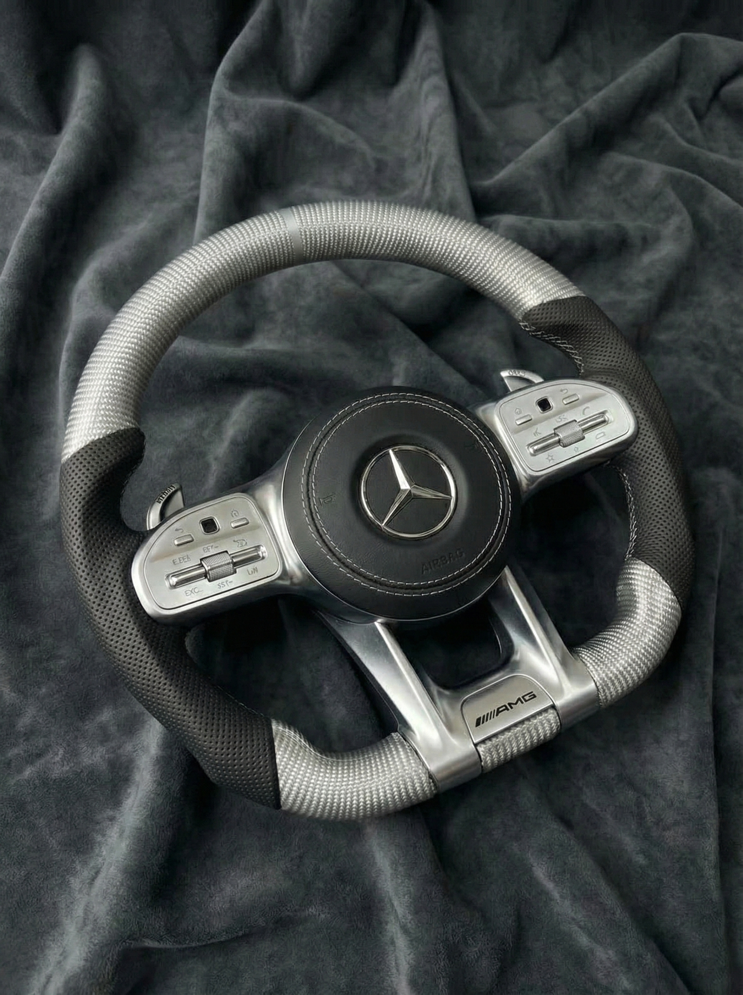 Custom Steering Wheel Mercedes Benz