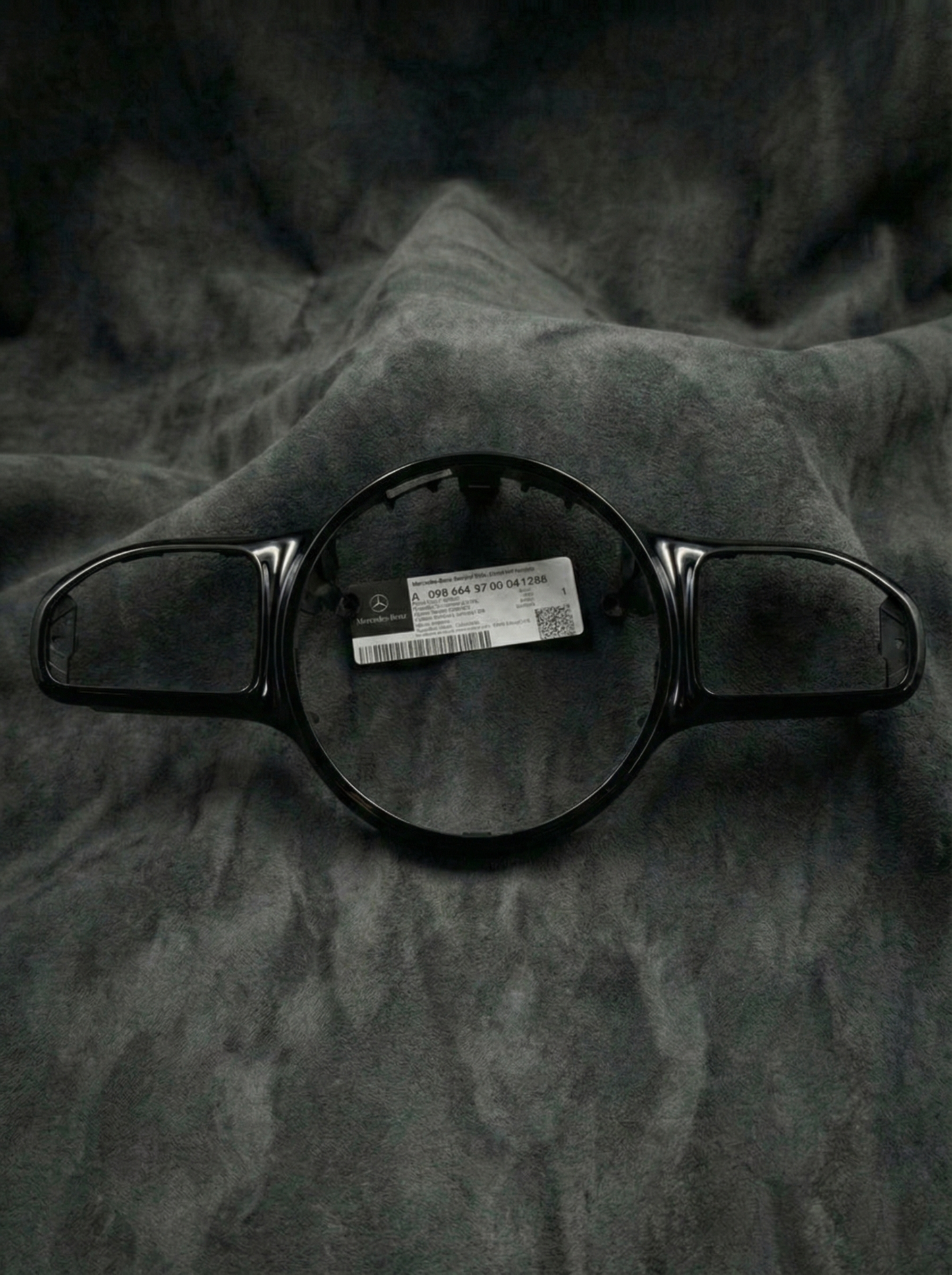 OEM AMG FRAME ROYAL BLACK MERCEDES BENZ