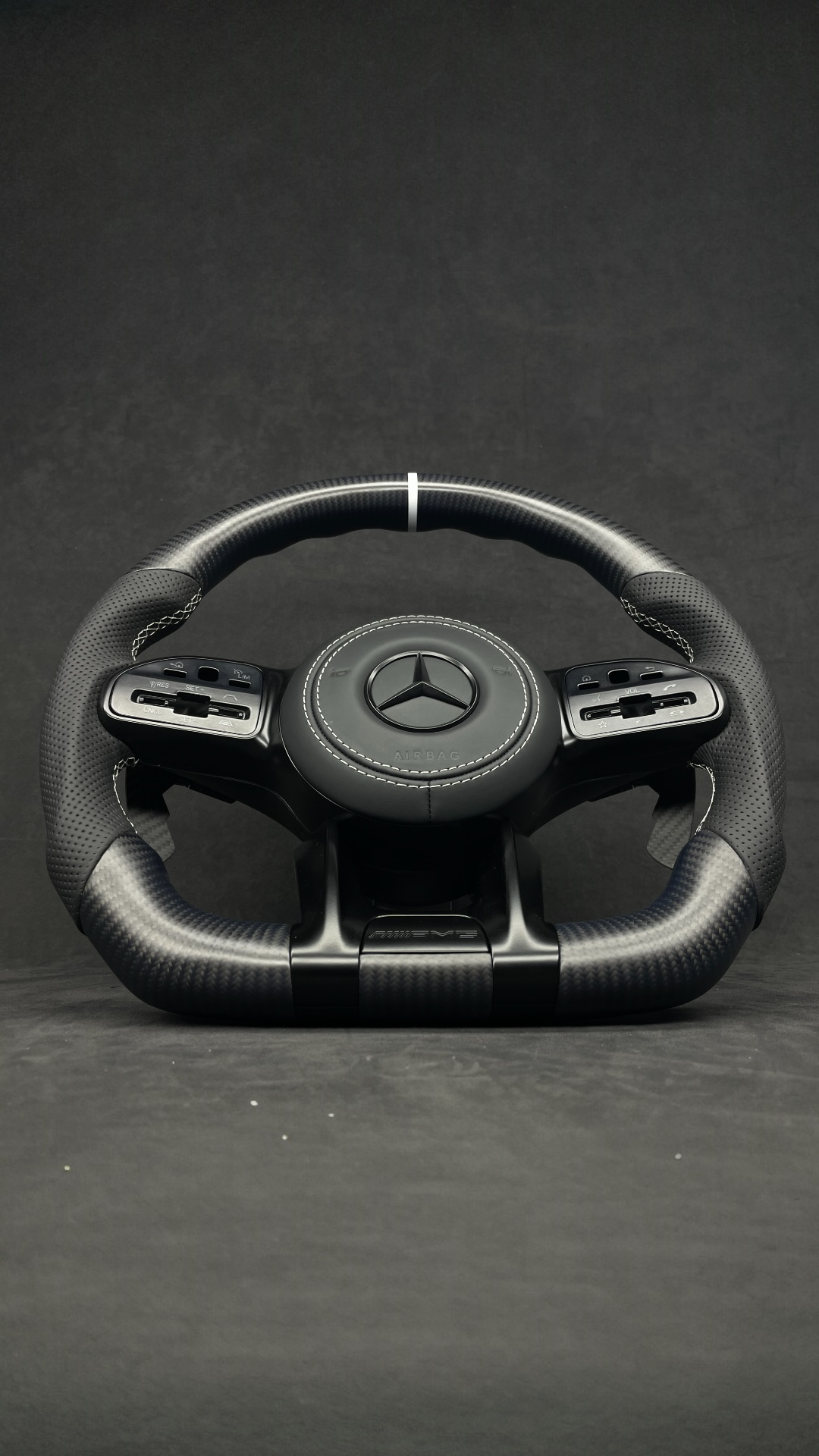 Custom Steering Wheel Mercedes Benz