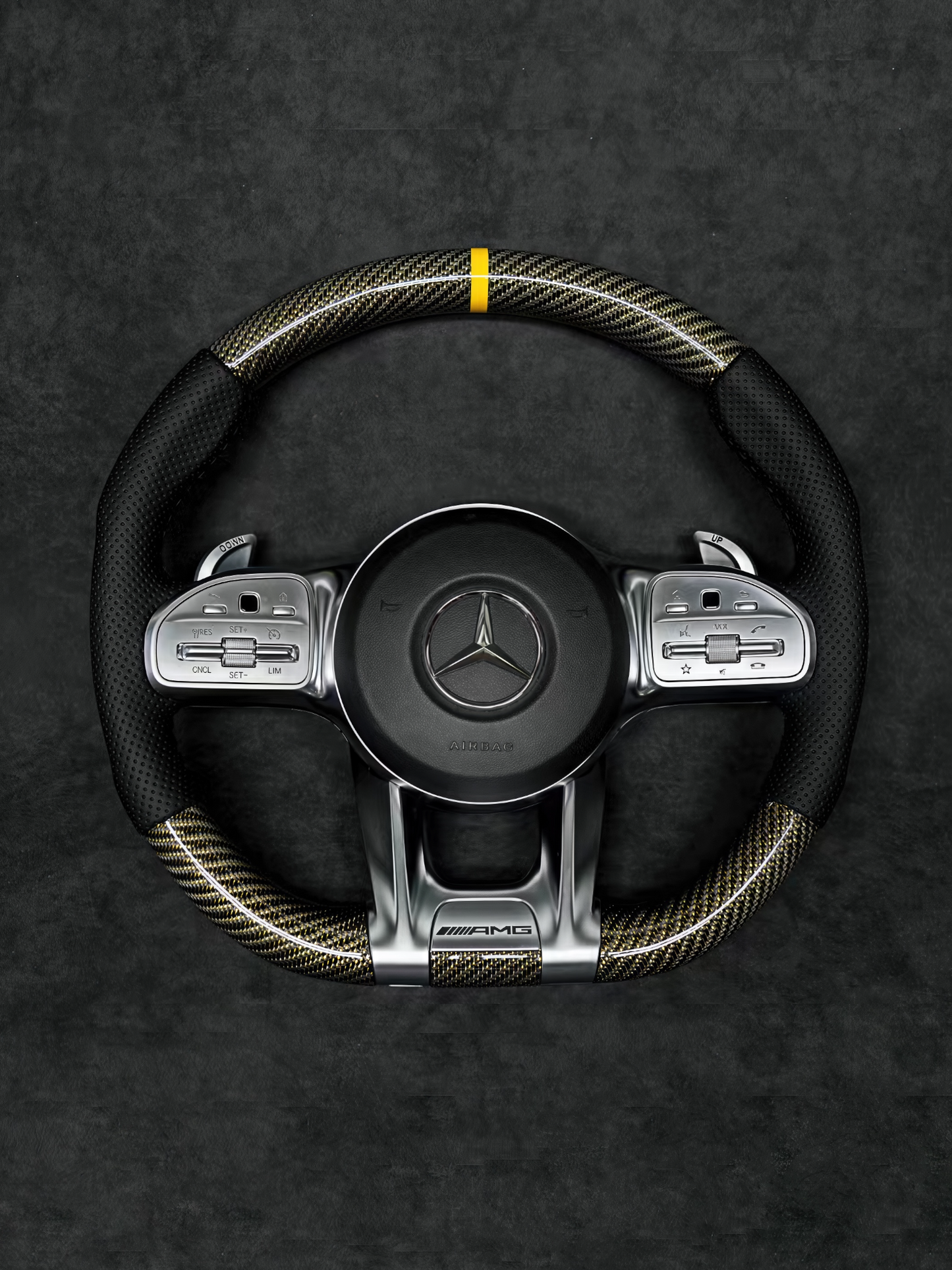 Custom Steering Wheel Mercedes Benz