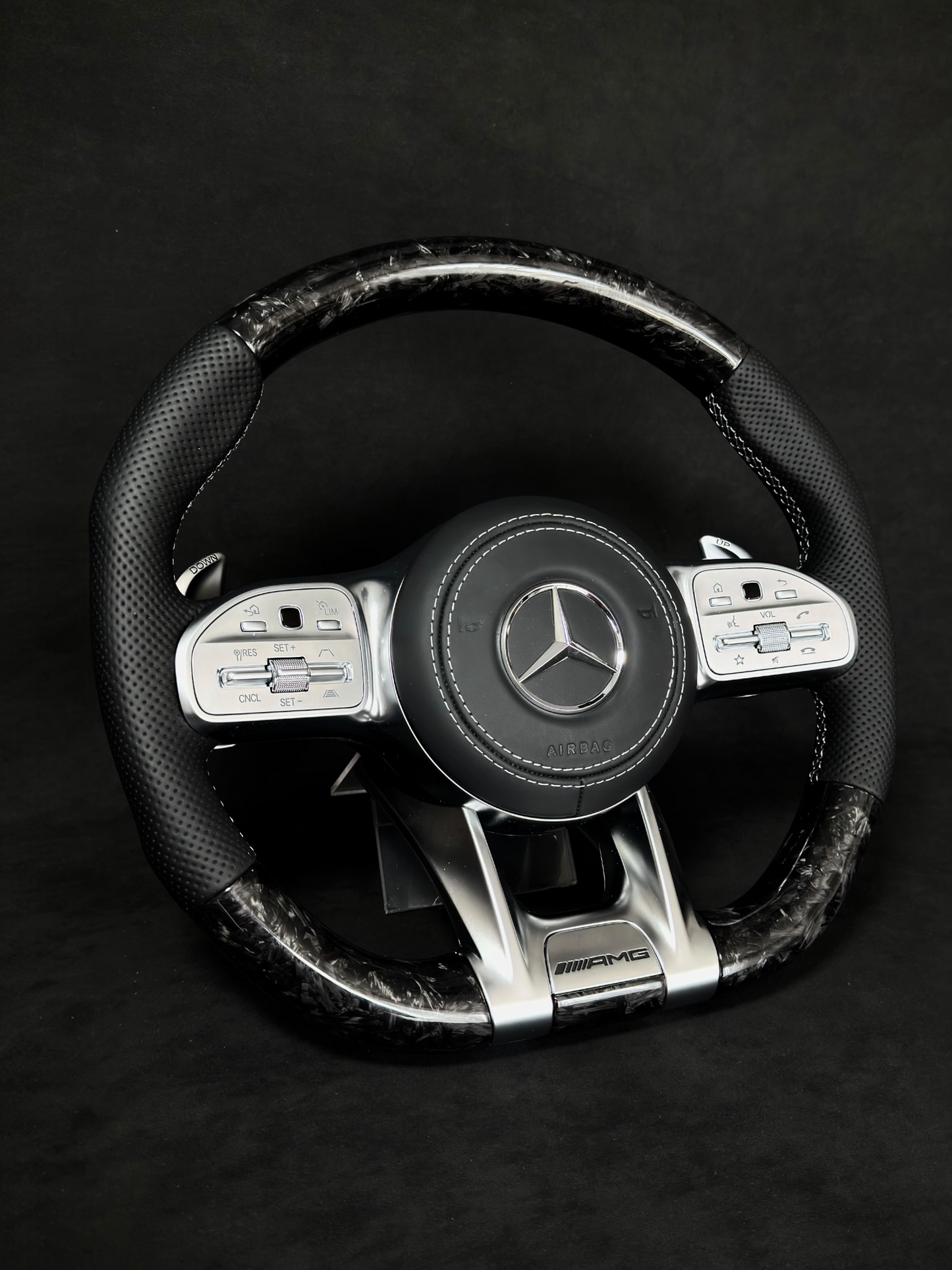 Custom Steering Wheel Mercedes Benz