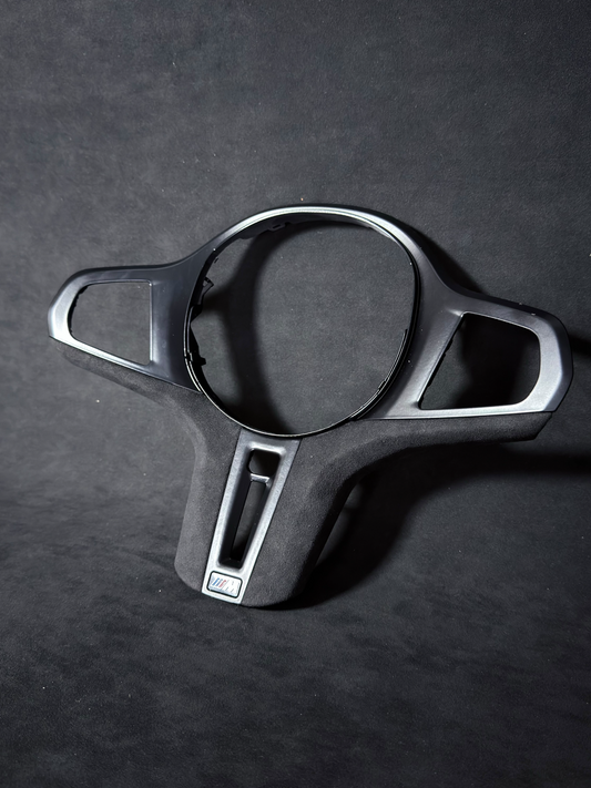 Matte Black Steering Wheel Trim