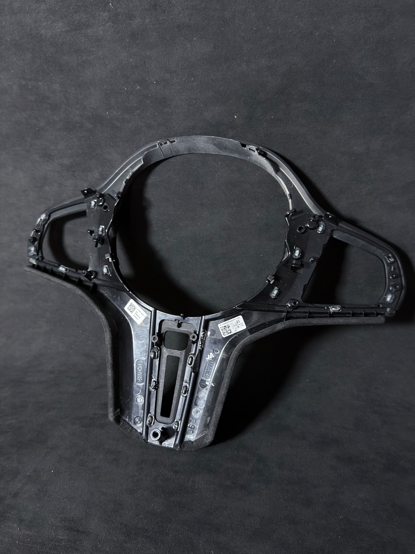 Matte Black Steering Wheel Trim