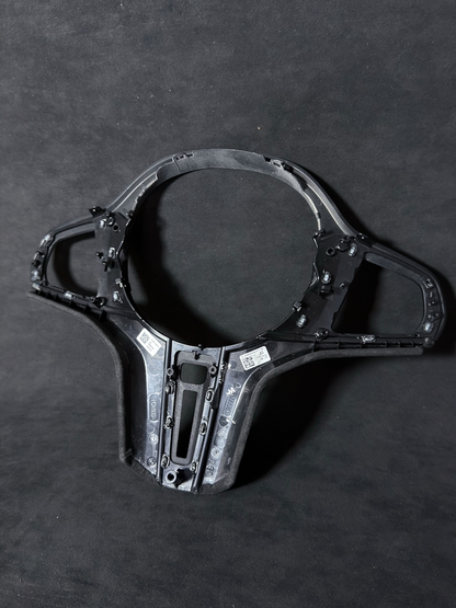 Matte Black Steering Wheel Trim