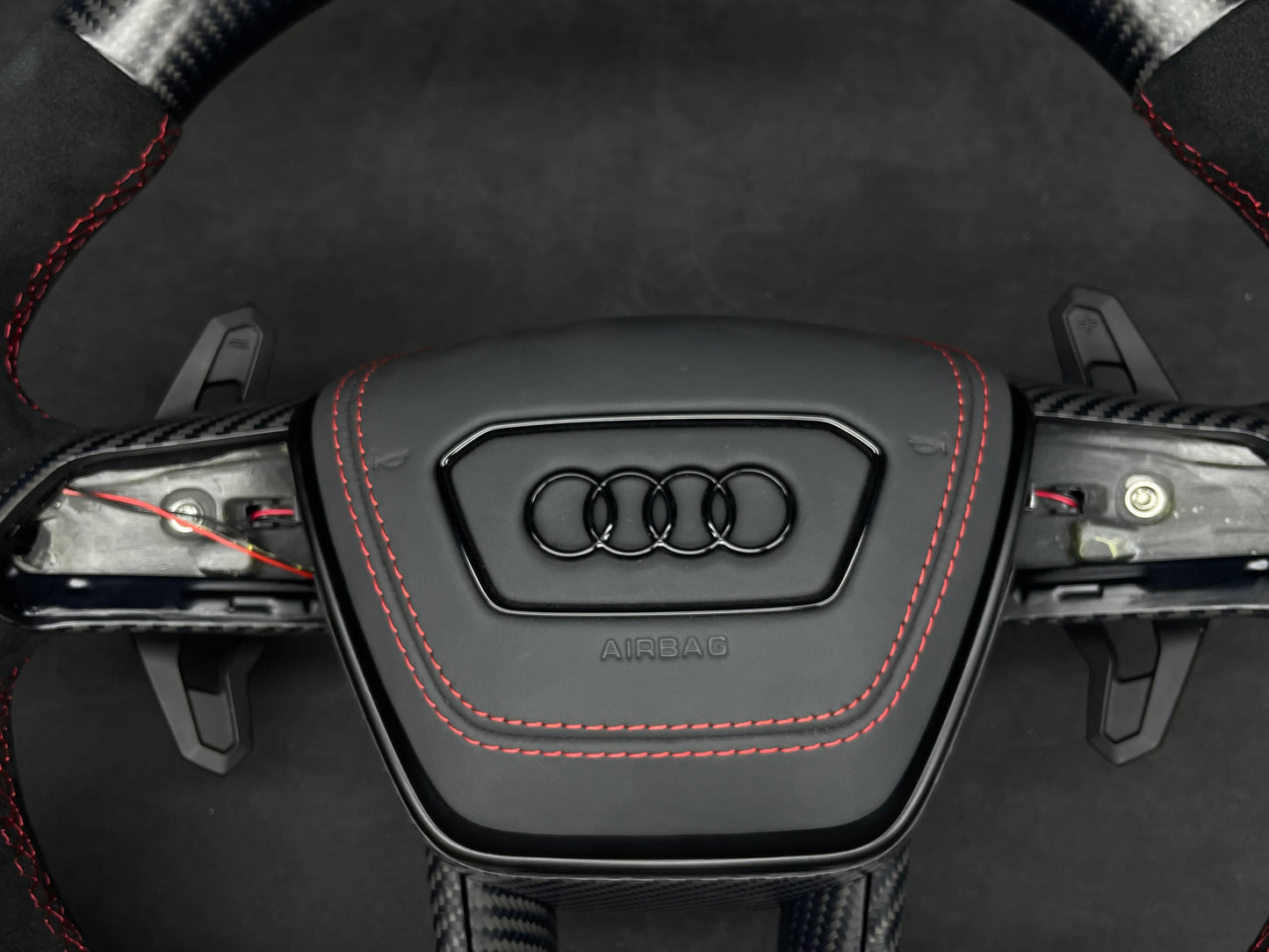 Custom Steering Wheel Audi