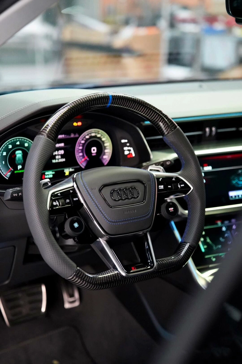 Custom Steering Wheel Audi
