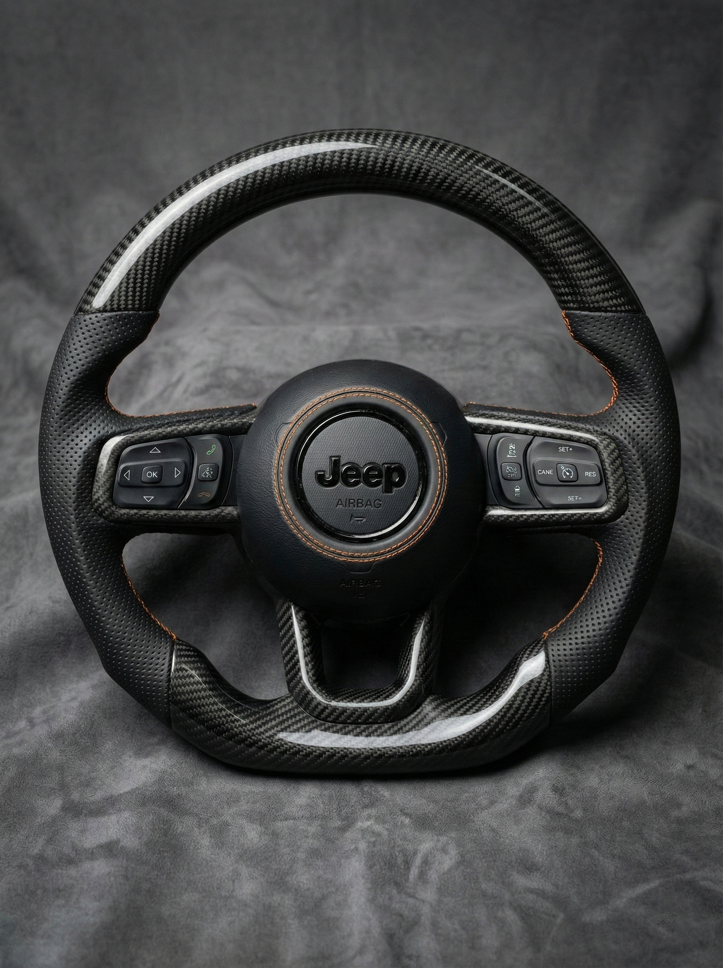 Custom Steering Wheel JEEP JL