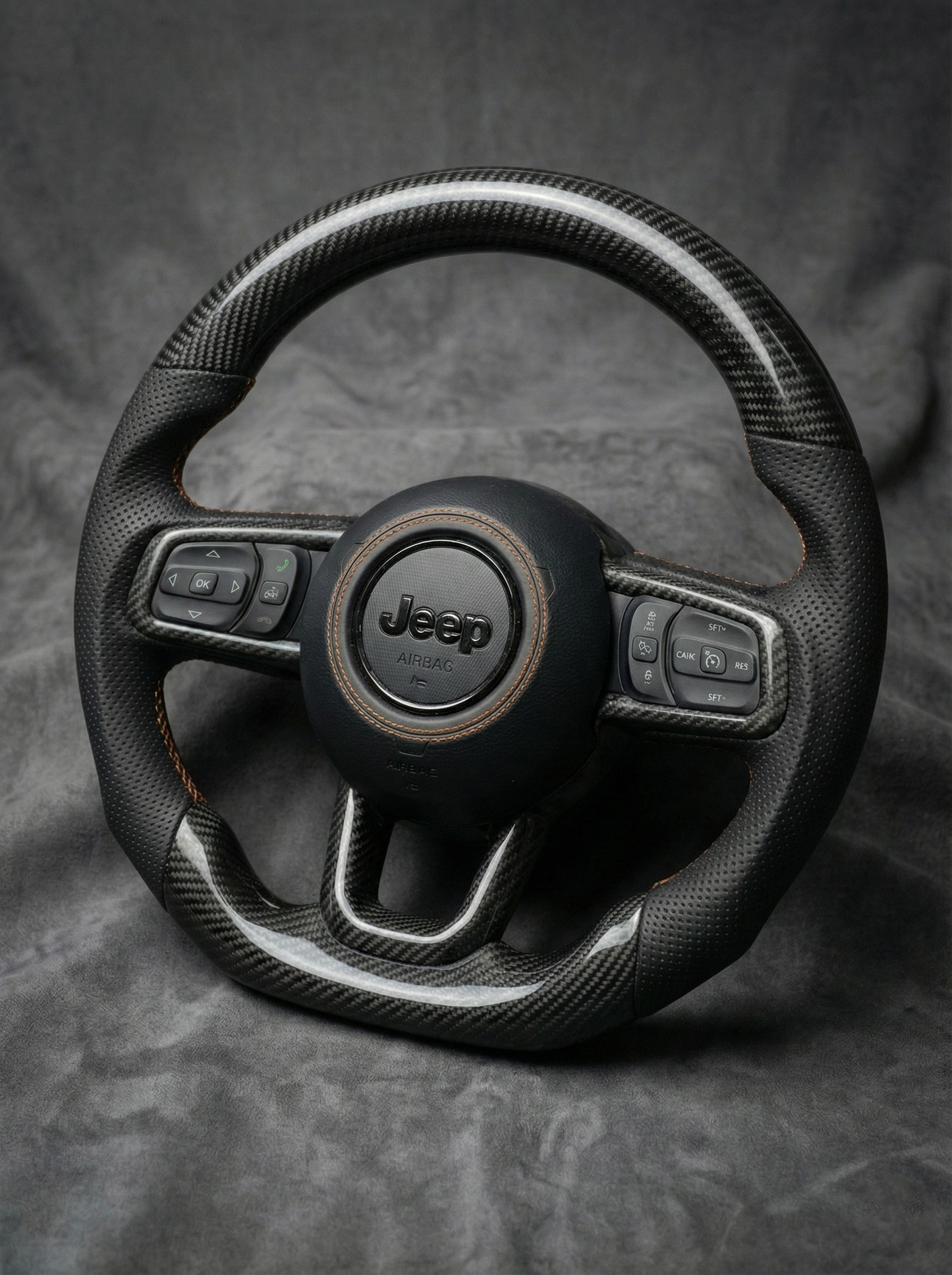 Custom Steering Wheel JEEP JL