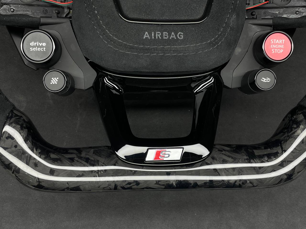 Custom Steering Wheel Audi