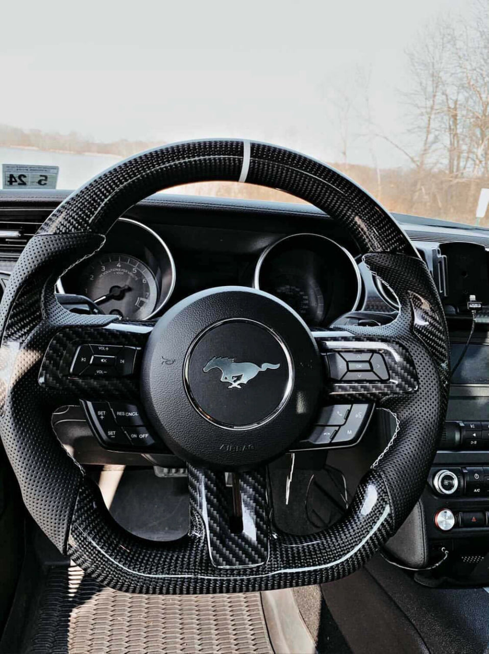 Custom Steering Wheel Ford Mustang