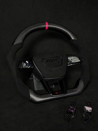 Audi Flat Bottom Steering Wheel